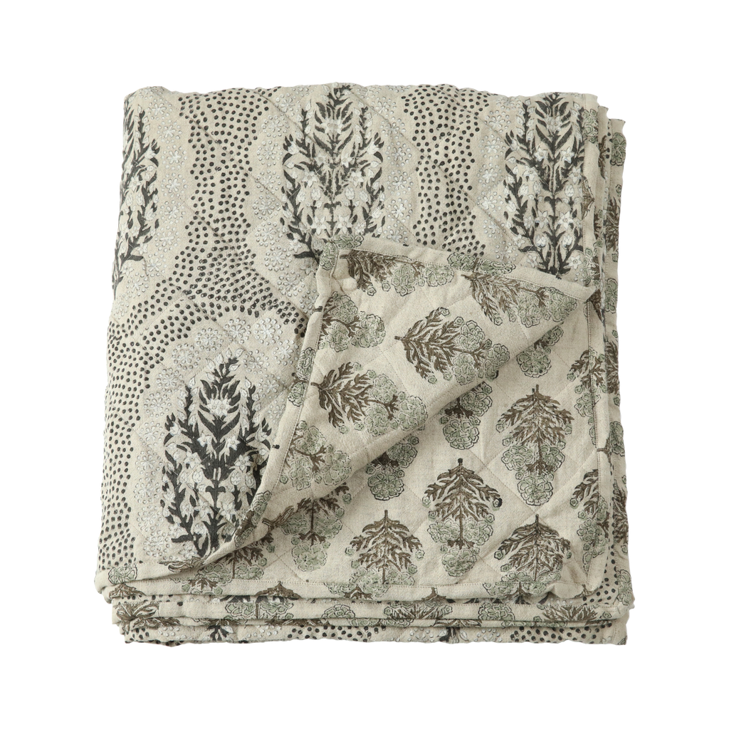 Cotton Linen Coverlet - More Options