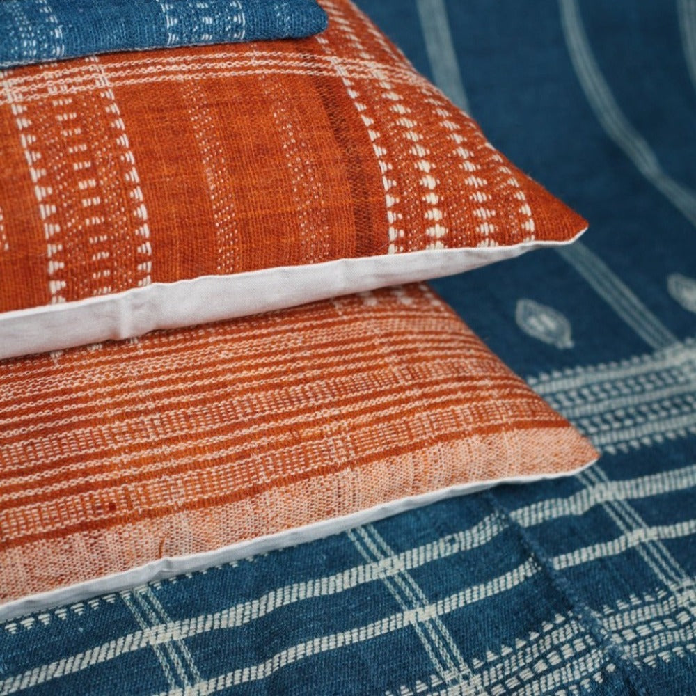 Coral Hand Loom Pillow