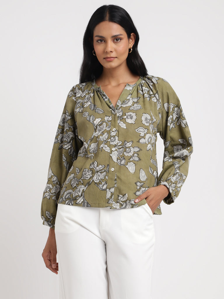 Modella Shirt MIOlive