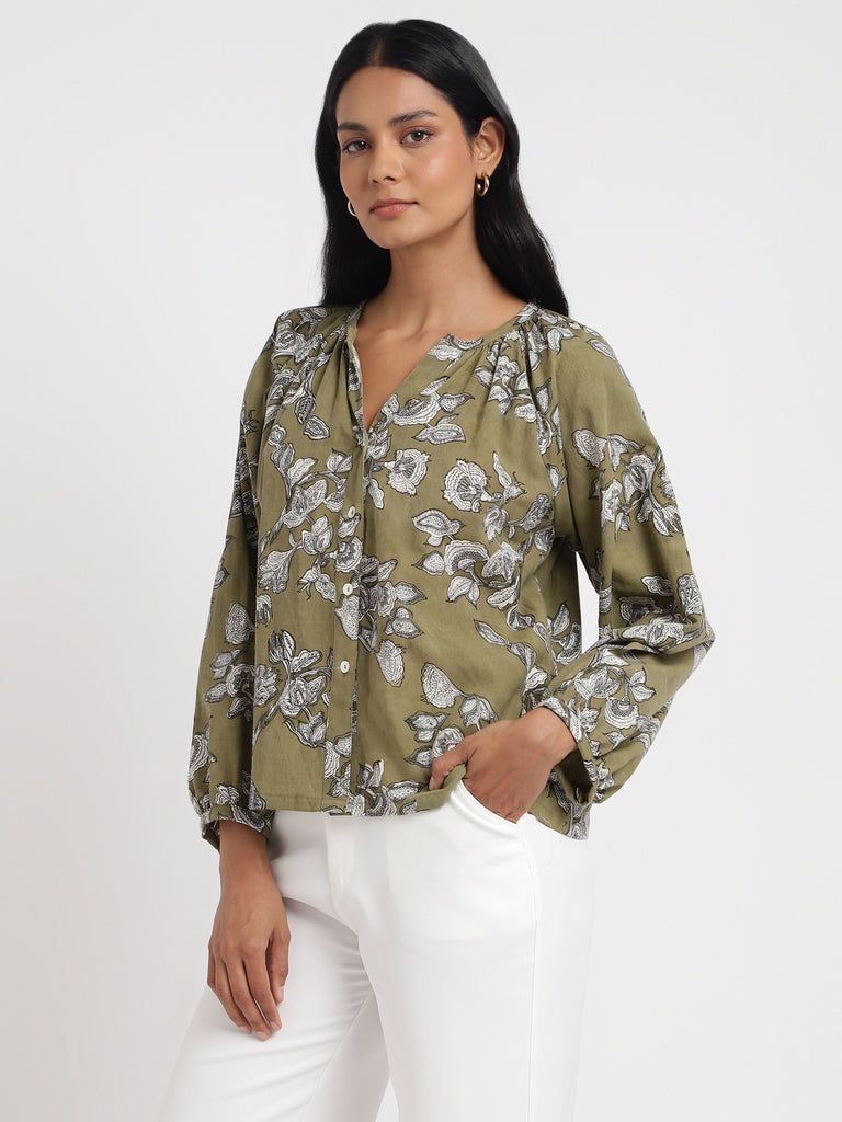 Modella Shirt MIOlive