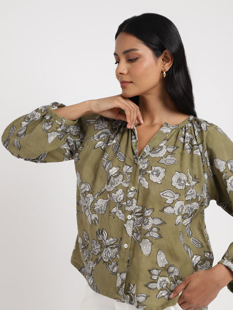 Modella Shirt MIOlive