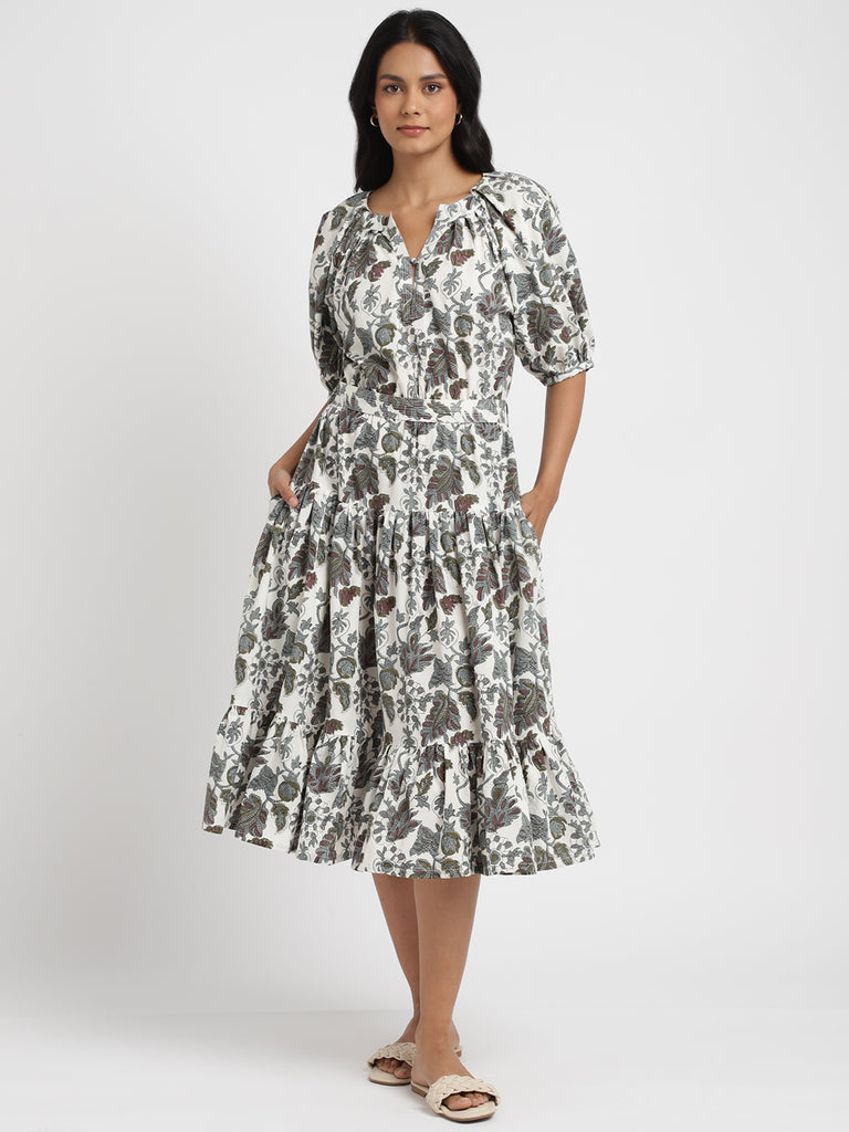 Julia Dress Topaz Ocean