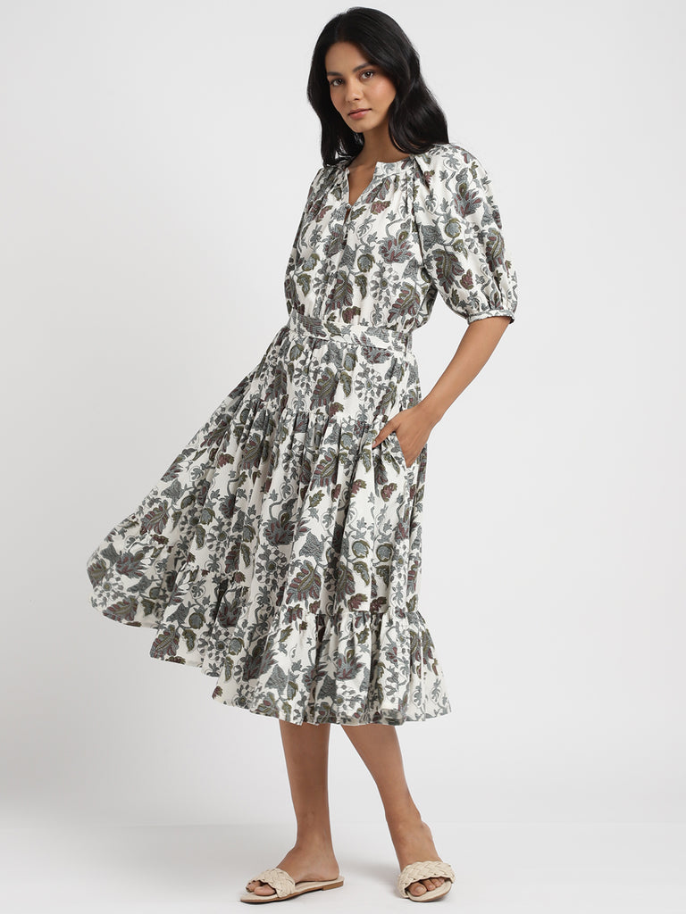 Julia Dress Topaz Ocean