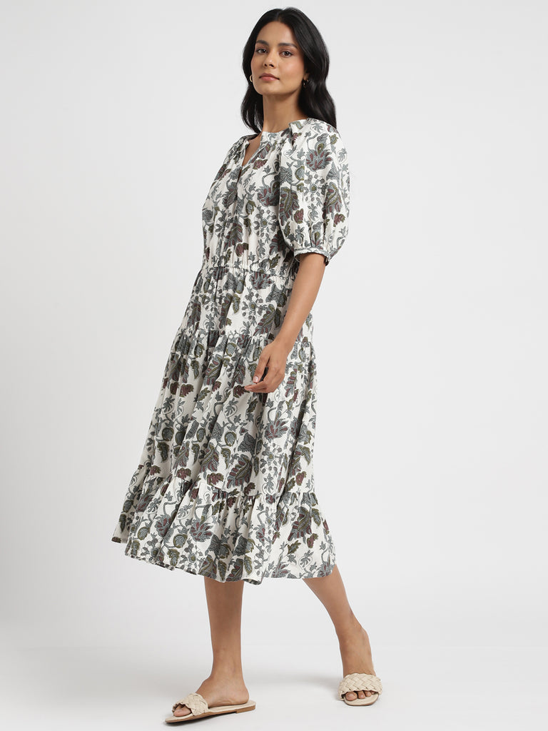 Julia Dress Topaz Ocean
