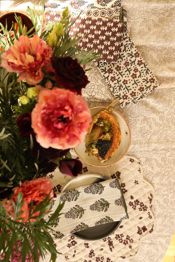 Cotton Table Linens Spring 24 | Filling Spaces