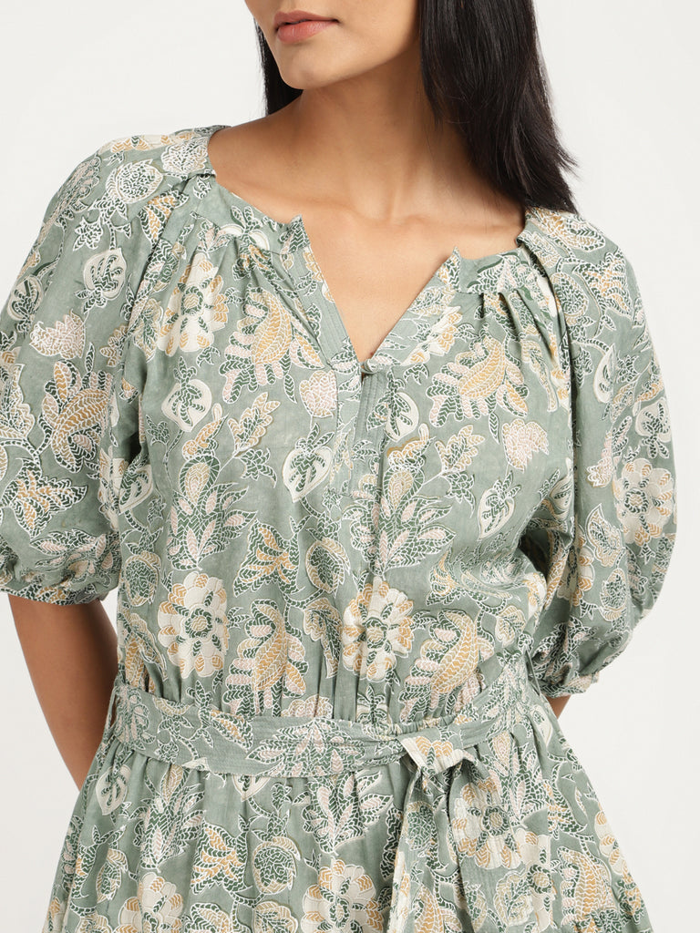 Julia Dress Topaz Ocean