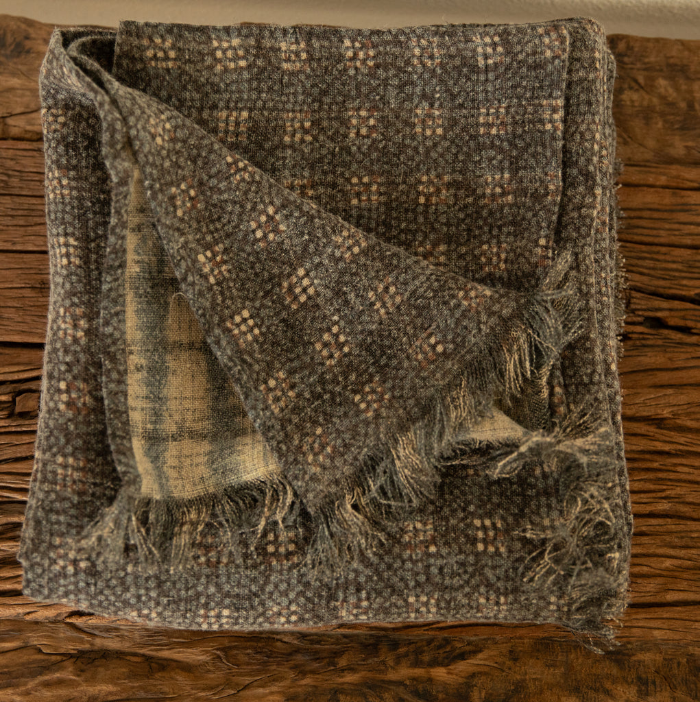 Over-dyed Linen Throws- assorted 5 patterns only-2 left