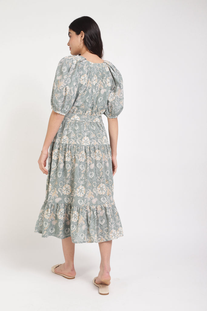 Julia Dress Topaz Ocean