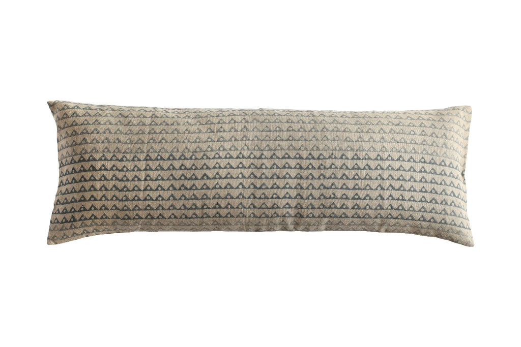 Koyota Shades of Indigo lumbar pillow