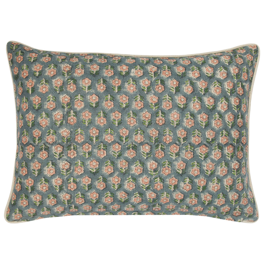 Coral and sales teal throw pillows