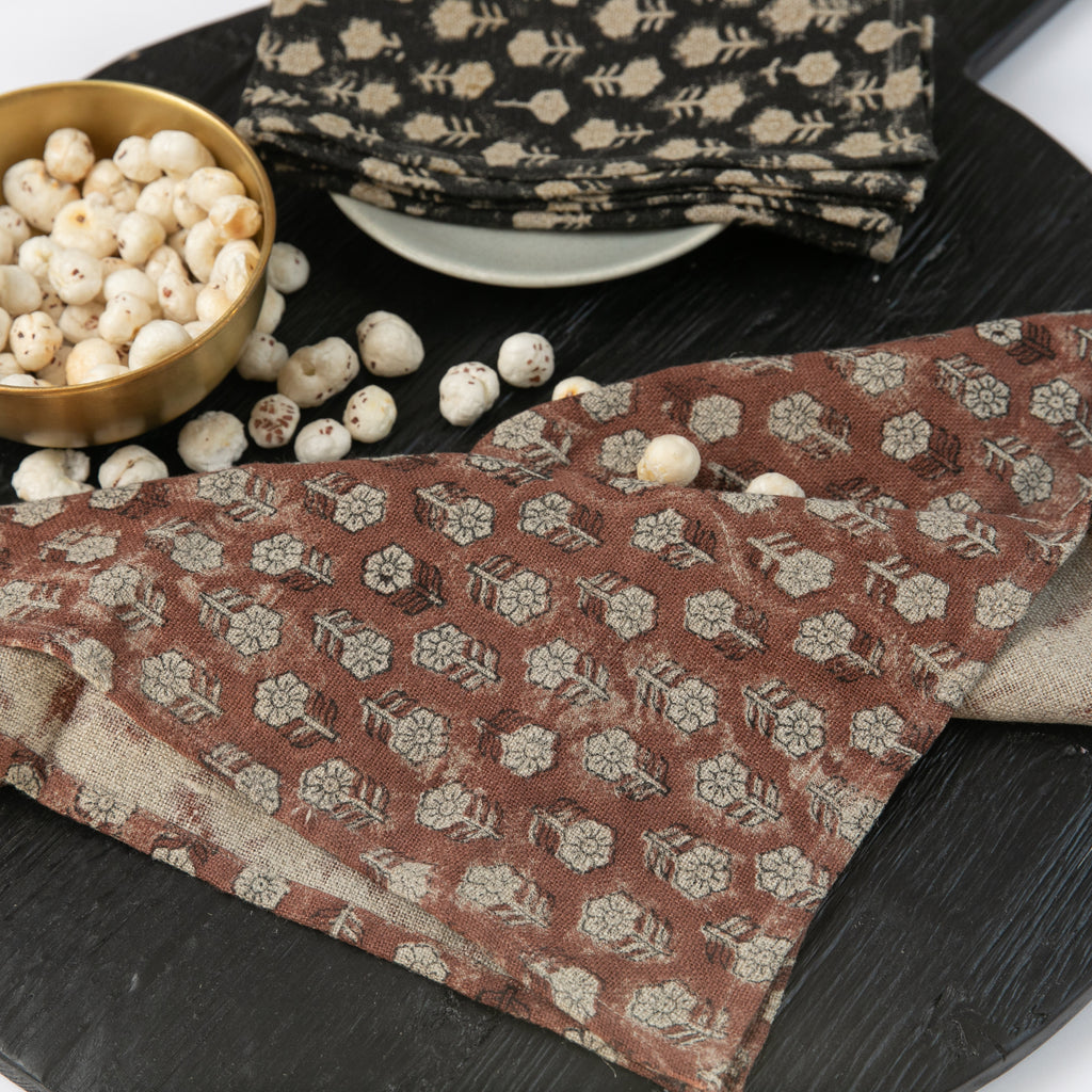 Tulsi Saffron Linen