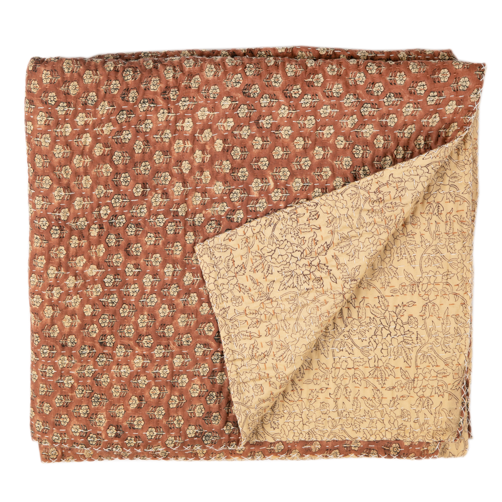 Tulsi Saffron Natural Kantha