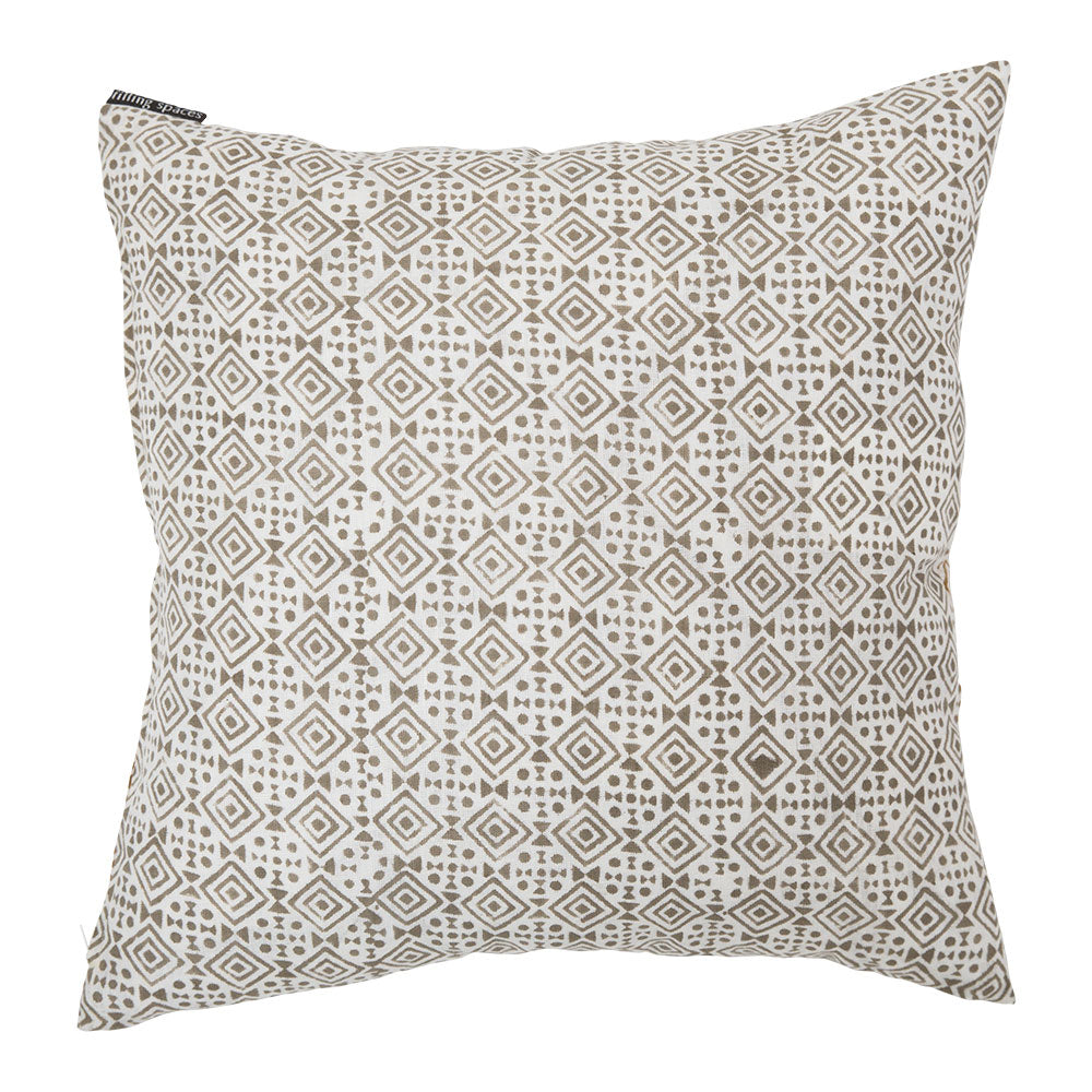 Kameko Gray geometric throw pillow